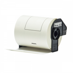 BROTHER Szalag DK-11247, fehér alapon fekete, 103mm x 164mm, 30.48m, 108db