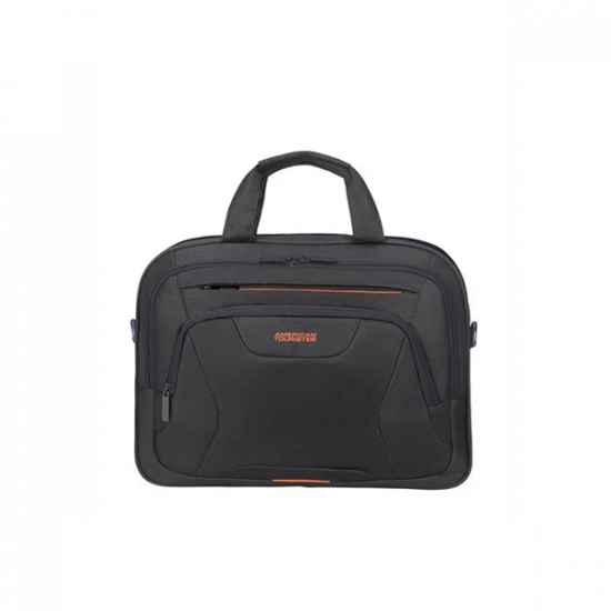 AMERICAN TOURISTER 88532-1070, Aktatáska 15.6" (Fekete/Narancssárga) -AT WORK