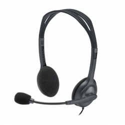 LOGITECH Fejhallgató 2.0 - H111 Vezetékes Mikrofonos