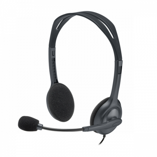 LOGITECH Fejhallgató 2.0 - H111 Vezetékes Mikrofonos