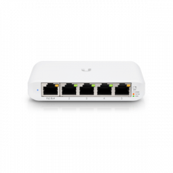 UBiQUiTi Switch 5x1000Mbps (POE Input), Menedzselhető, Asztali - USW-FLEX-MINI