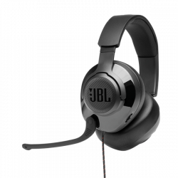 JBL Quantum 200 (Vezetékes, gaming fejhallgató felhajtható mikrofonnal)