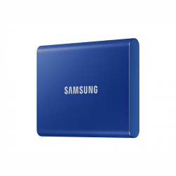 SAMSUNG Hordozható SSD T7 USB 3.2 1TB (Kék)