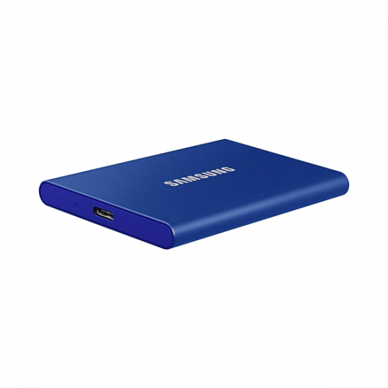 SAMSUNG Hordozható SSD T7 USB 3.2 2TB (Kék)