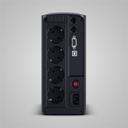 CYBERPOWER UPS VP1000ELCD (4x Schuko) 1000VA 550W 230V szünetmentes tápegység + USB LINE-INTERAKTÍV