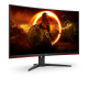 AOC Ívelt Gaming 240Hz VA monitor 31.5" C32G2ZE/BK, 1920x1080, 16:9, 300cd/m2, 1ms, 2xHDMI/DisplayPort
