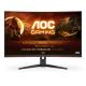 AOC Ívelt Gaming 240Hz VA monitor 31.5" C32G2ZE/BK, 1920x1080, 16:9, 300cd/m2, 1ms, 2xHDMI/DisplayPort