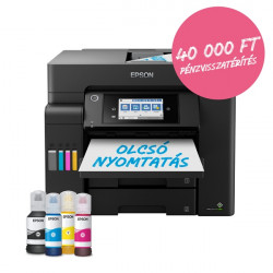 EPSON Tintasugaras nyomtató - EcoTank L6550 (A4, MFP, színes, 4800x2400 DPI, 32 lap/perc, USB/LAN/Wifi)