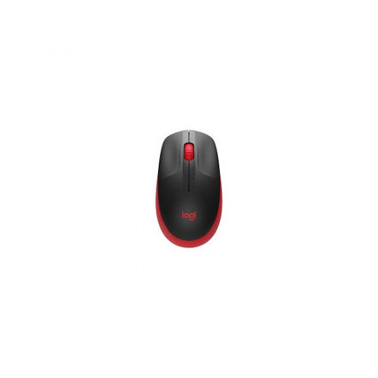 LOGITECH Egér - M190 Vezeték Nélküli Optikai, Piros