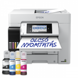 EPSON Tintasugaras nyomtató - EcoTank L6580 (A4, MFP, színes, 4800x2400 DPI, 32 lap/perc, USB/LAN/Wifi)