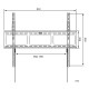 TECHLY ICA-PLB 860 fix fali konzol 42-80" LED/LCD kijelzőhöz, ultra slim, fekete