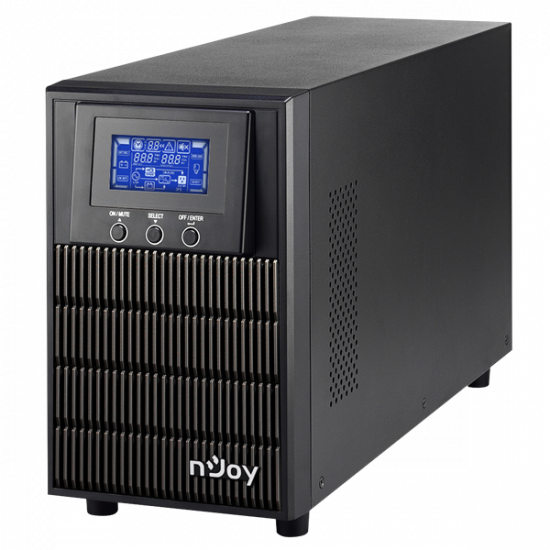 NJOY Szünetmentes ATEN PRO 2000, 2000VA, 1800W, Online, LCD display