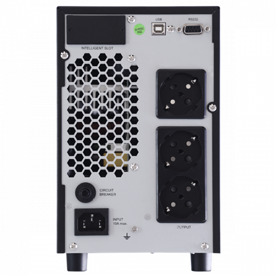 NJOY Szünetmentes ATEN PRO 2000, 2000VA, 1800W, Online, LCD display