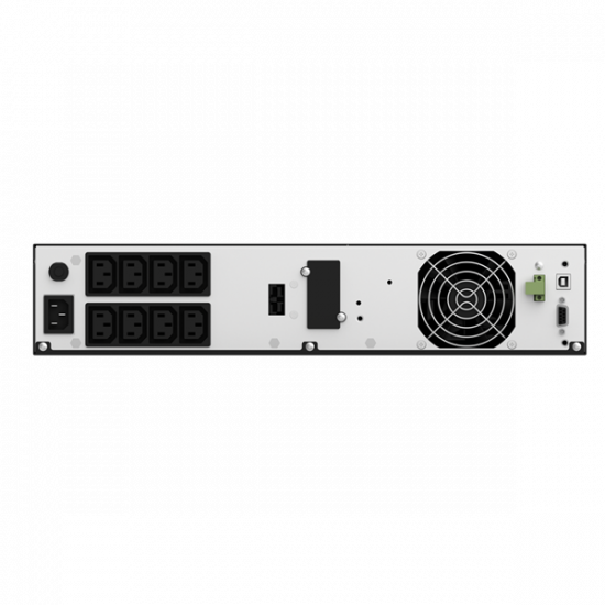 NJOY Szünetmentes Aster 2K, 2000VA, 1800W, Online, LCD display