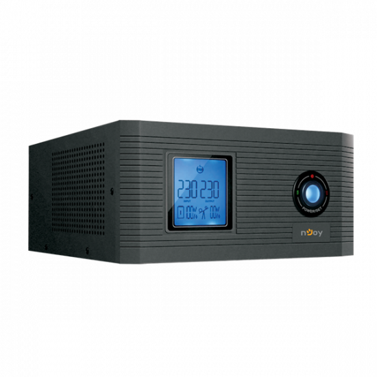 NJOY Szünetmentes Aira 600, 600VA, 500W, Line-Interactive, LCD display