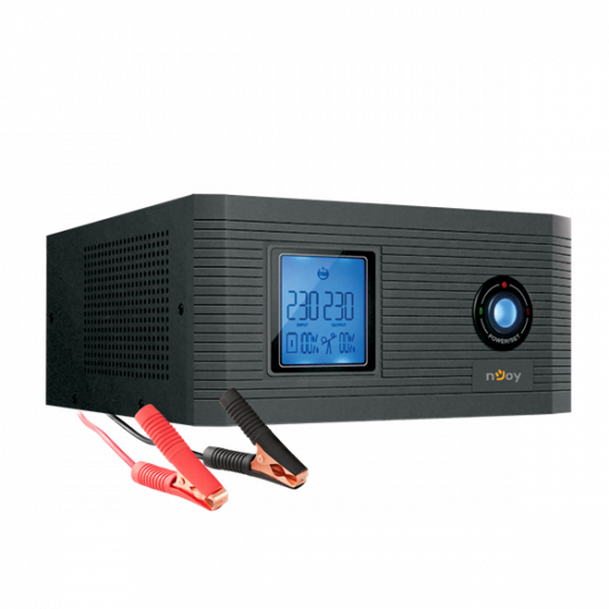 NJOY Szünetmentes Aira 600, 600VA, 500W, Line-Interactive, LCD display