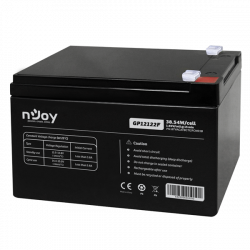 APC (NJOY) GP12122F Akkumulátor 12V/12Ah zárt, gondozásmentes Borne T2