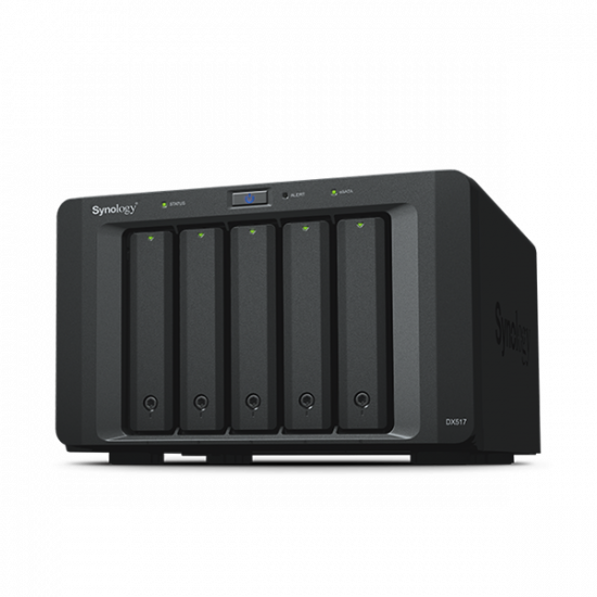 SYNOLOGY NAS 5 fiókos DX517 Bővítő egység 1xeSATA