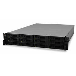 SYNOLOGY NAS 12 fiókos RS3618XS Intel Xeon D-1521 4x2,4GHz, 8GB DDR4, 4x1GbE, 3xUSB3.2