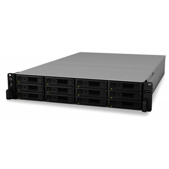 SYNOLOGY NAS 12 fiókos RS3618XS Intel Xeon D-1521 4x2,4GHz, 8GB DDR4, 4x1GbE, 3xUSB3.2