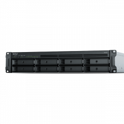 SYNOLOGY NAS 8 Fiókos RS1221+ AMD Ryzen V1500B 4x2,2GHz, 4GB DDR4 , 4x1GbE, 3x3.2USB