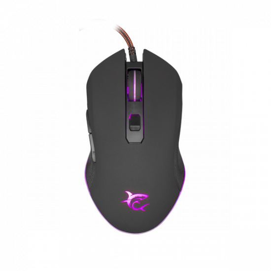 WHITE SHARK GM-3001 CYRUS gaming egér, fekete, 3200dpi