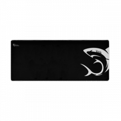 WHITE SHARK SHARK "XL" gamer egérpad (800x350x3 mm)