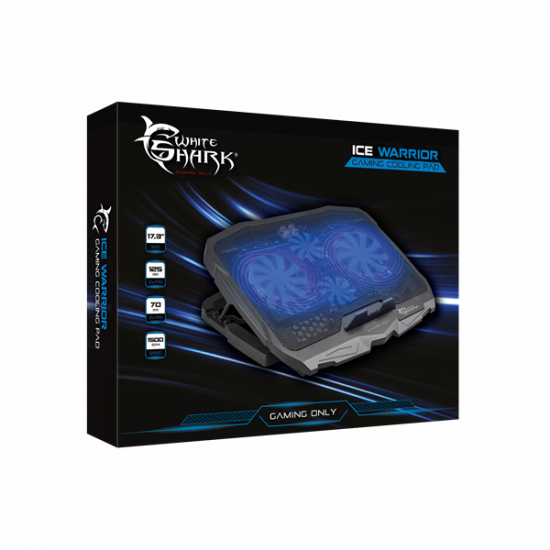 WHITE SHARK CP-25 ICE WARIOR Notebook hűtő, 4 ventillátor