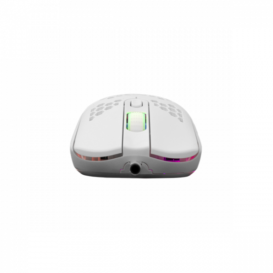 WHITE SHARK GM-5007W GALAHAD gamer egér, fehér, 6400 dpi