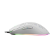 WHITE SHARK GM-5007W GALAHAD gamer egér, fehér, 6400 dpi