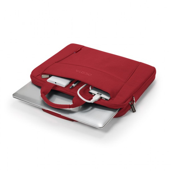 DICOTA D31306-RPET Notebook táska Slim Eco BASE 13-14.1" Red