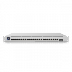 UBiQUiTi Switch 12x1000Mbps(POE+) + 12x2500Mbps(POE+) + 2x10000Mbps SFP+, Menedzselhető, Rackes - USW-ENTERPRISE-24-POE