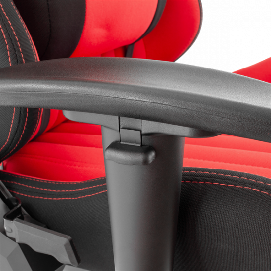 WHITE SHARK RED DEVIL gamer szék piros/fekete maximális terhelhetőség 120 kg