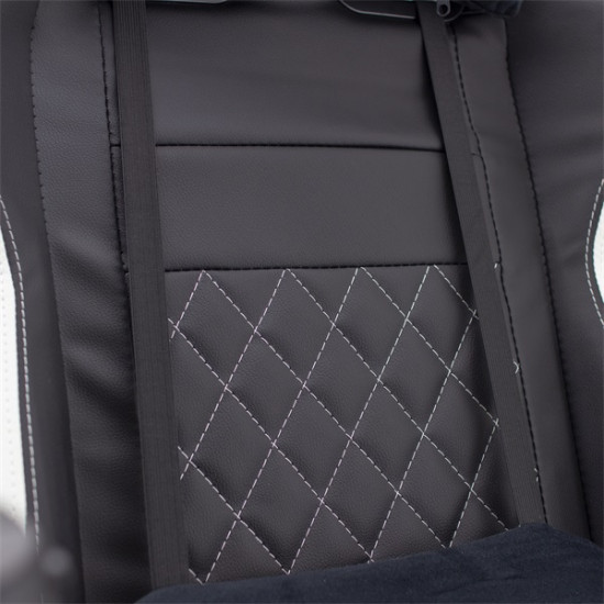 WHITE SHARK NITRO-GT gamer szék fekete/fehér