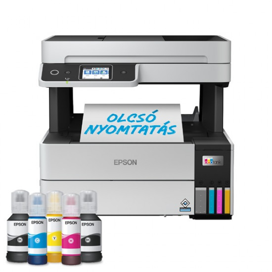 EPSON Tintasugaras nyomtató - EcoTank L6490 (A4, MFP, színes,4800x1200 DPI,37 lap/perc, duplex, ADF, USB/LAN/Wifi)
