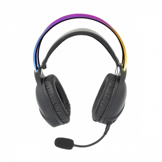 WHITE SHARK OX RGB gamer fejhallgató mikrofonnal