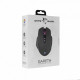 WHITE SHARK GARETH gamer egér, fekete