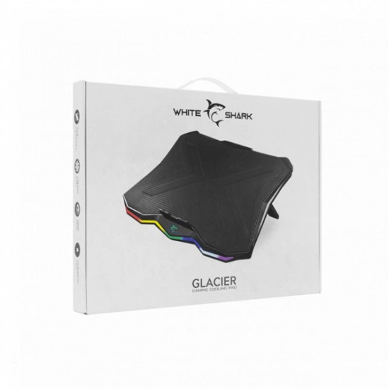 WHITE SHARK GLACIER notebook hűtő 17,3"
