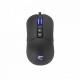 WHITE SHARK ARTHUR (GM-9005) gamer egér, 9D, fekete, 10000 dpi, RGB