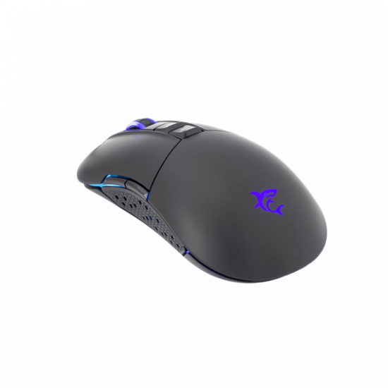 WHITE SHARK ARTHUR (GM-9005) gamer egér, 9D, fekete, 10000 dpi, RGB
