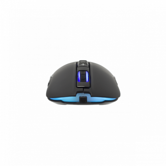 WHITE SHARK ARTHUR (GM-9005) gamer egér, 9D, fekete, 10000 dpi, RGB