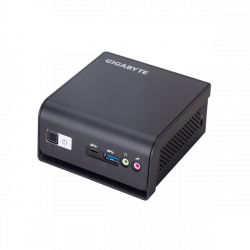 GIGABYTE PC BRIX, Intel Celeron N5105 2.9 GHz, HDMI, MiniDisplayport, LAN, WIFI, Bluetooth, 2.5" HDD hely, 4xUSB 3.0