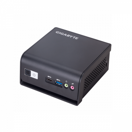 GIGABYTE PC BRIX, Intel Celeron N5105 2.9 GHz, HDMI, MiniDisplayport, LAN, WIFI, Bluetooth, 2.5" HDD hely, 4xUSB 3.0