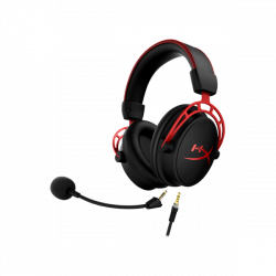 HP HYPERX vezetékes gaming fejhallgató Cloud Alpha - fekete/piros