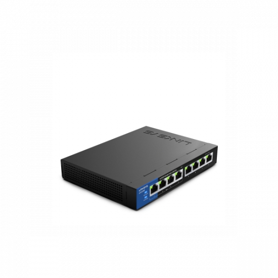 LINKSYS Switch LGS108P, 8x1000Mbps POE+ (8-Port Business Desktop Gigabit PoE+ Switch)