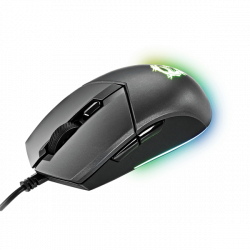 MSI ACCY Clutch GM11 symmetrical design Optical GAMING Wired Mouse