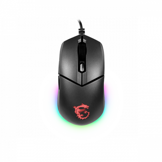 MSI ACCY Clutch GM11 symmetrical design Optical GAMING Wired Mouse