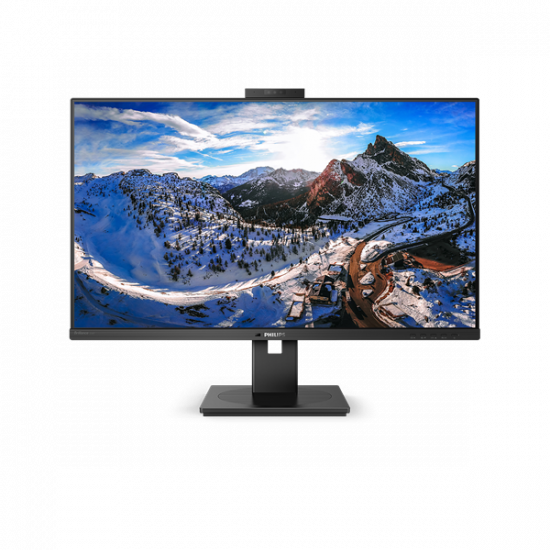 PHILIPS IPS monitor 31.5" 326P1H, 2560x1440, 16:9, 350cd/m2, 4ms, 2xHDMI/DP/USB-C/4xUSB/LAN, Pivot, hangszóró&webkamera