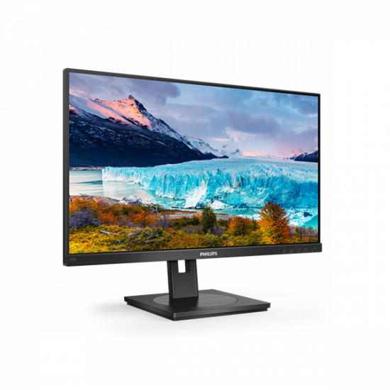 PHILIPS IPS monitor 27" 272S1AE, 1920x1080, 16:9, 250cd/m2, 4ms, VGA/DVI/DisplayPort/HDMI, Pivot, hangszóró