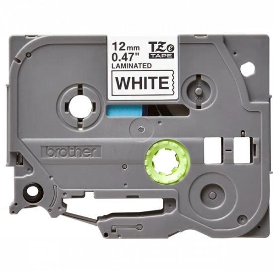 BROTHER szalag TZe-231CIV, Fehér alapon Fekete, Laminált, 12mm  0.47", 8 méter,